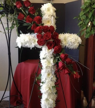 Funeral Flowers - Standing Easel