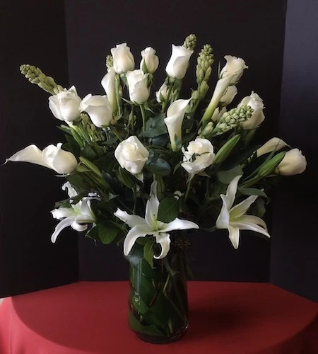 Funeral Flowers - vase arrangements