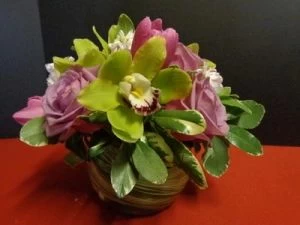 A Touch of Rain With Orchids