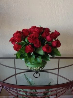 Two Dozen Red Roses of Passion