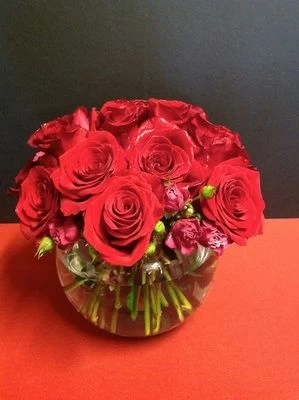 Rose Dream in a Small Bubble Bowl