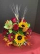 Thanksgiving Flowers Pumpkin