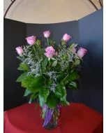 Lavender roses, 1 dozen purple roses, one dozen long stems purple roses