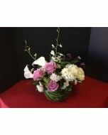 Roses and Calla Lilies