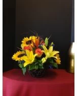 Yellow Flowers of Rustic Sunshine