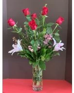 Love You More Roses and Lilies