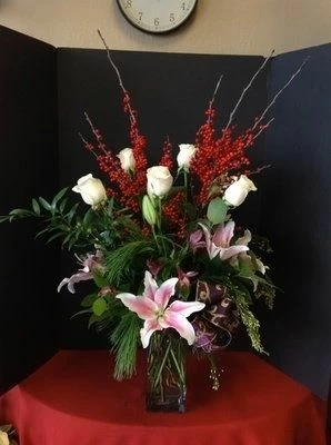 Charm of Christmas Flowers