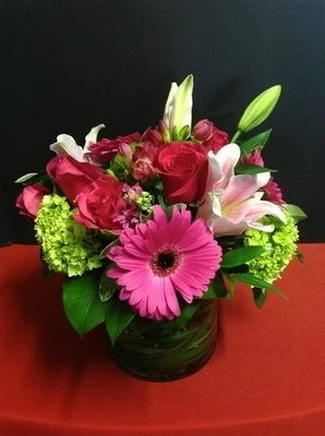 Color Me Pink Flower Arrangement