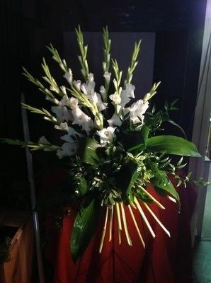 Funeral Flowers Glory of Life Easel