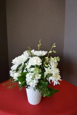 Special Thoughts of All White Flowers