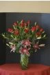 Bouquet of Roses and Lilies
