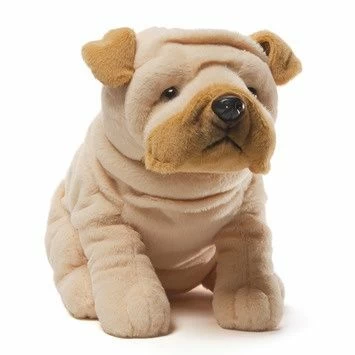 Stuffed Animal Wrinkle Dog