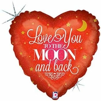 Love you to the Moon and Back Balloon