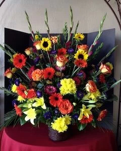 Summer Splash of Colorful Blooms