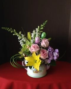 Easter In  Flower Village