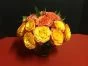 Bubble Bowl of Sunshine with Roses