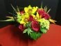 Orchids, Roses, Bird of Paradise Flower Arrangement