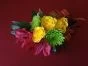 Prom Flowers Bright and Cheery Wristlet