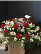 Warm Hearts Casket Spray