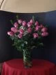 Purple roses, 3 dozen purple roses, long stems purple roses