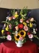 Funeral Flowers with Roses and 