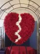 Funeral Flowers Broken Heart