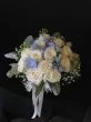 Bridal Bouquet White and Blue