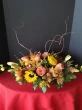 Thanksgiving Centerpiece with Curly Willow