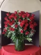 100 long stems red roses