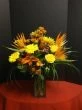 Orange Splash Tropical Flowers