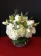 Orchids and Hydrangea Bubble Bowl