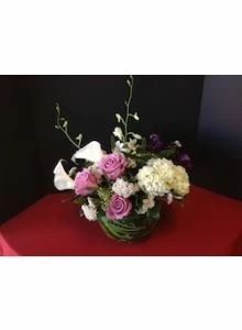 Roses and Calla Lilies