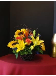 Yellow Flowers of Rustic Sunshine