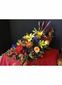 Large Cornucopia of Flowers