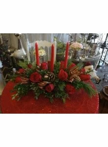 Happy Holidays Christmas Centerpiece