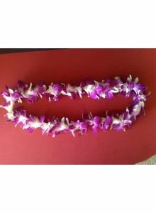 Hawaiian Leis Purple Orchid
