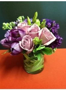 Purple Flowers with Lavender Roses called Lavender Breeze