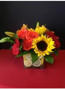 Morning Sun Flower Arrangement