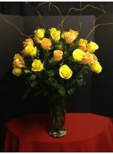 3 dozen yellow roses, three dozen long stems yellow roses, 