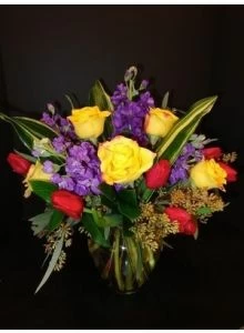 Roses and Tulips Dream Garden