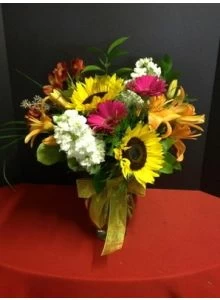 Best Wishes Flower Arrangement