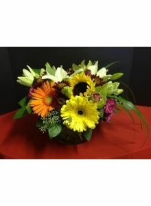 Windswept Flower Arrangement