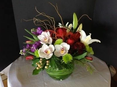 Bubble of Joy Christmas Centerpiece