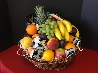 Fruit Basket with Chocolate