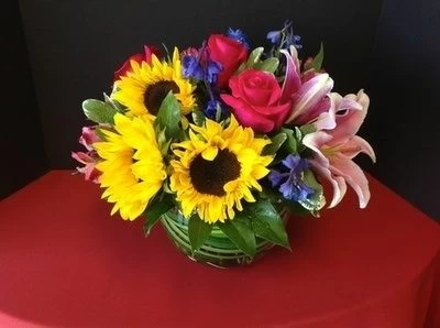 Garden of Sunshine Flowers