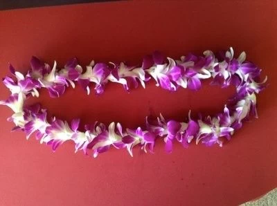 Hawaiian Leis Purple Orchid