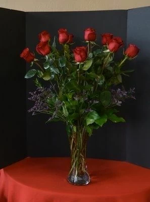 Valentine's Day Roses with Filler