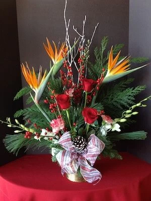 Christmas Flowers Tropics
