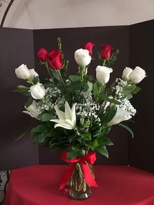 Red and White Flower Magic