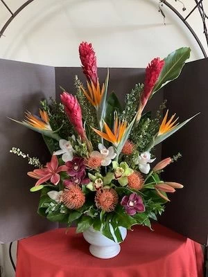 Tropical Flowers Celebration